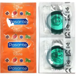 Pasante - preservativo sabor menta bolsa 144 unidades