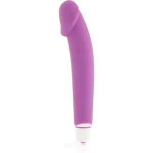 VIBRADOR REALISTIC SILICONA LILA