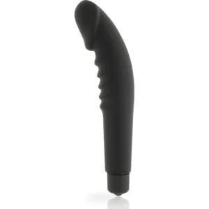 VIBRADOR REALISTIC PLEASURE SILICONA NEGRO