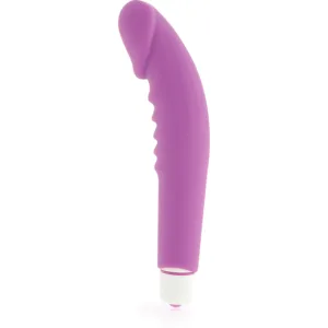 VIBRADOR REALISTIC PLEASURE SILICONA LILA