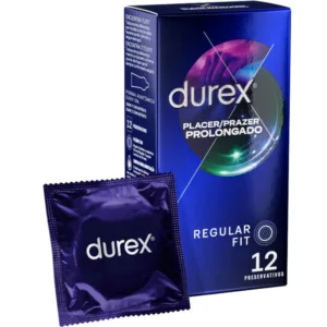 Durex placer prolongado retardante 12 unid
