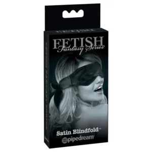 Fetish fantasy edicion limitada mascara satinada negra